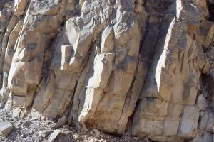 Sandwave complex on a Paleocene sandy shelf, made up of multiple dunes. Eureka Sound Group, Ellesmere Island.