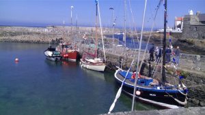 Portsoy Harbour.