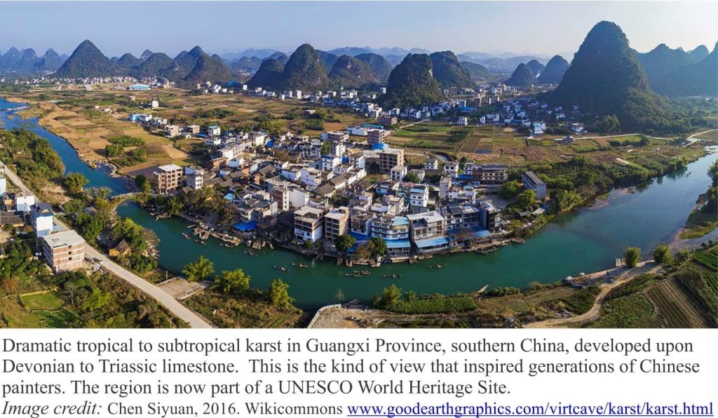 classic tropical karst in Guangxi Province, south China